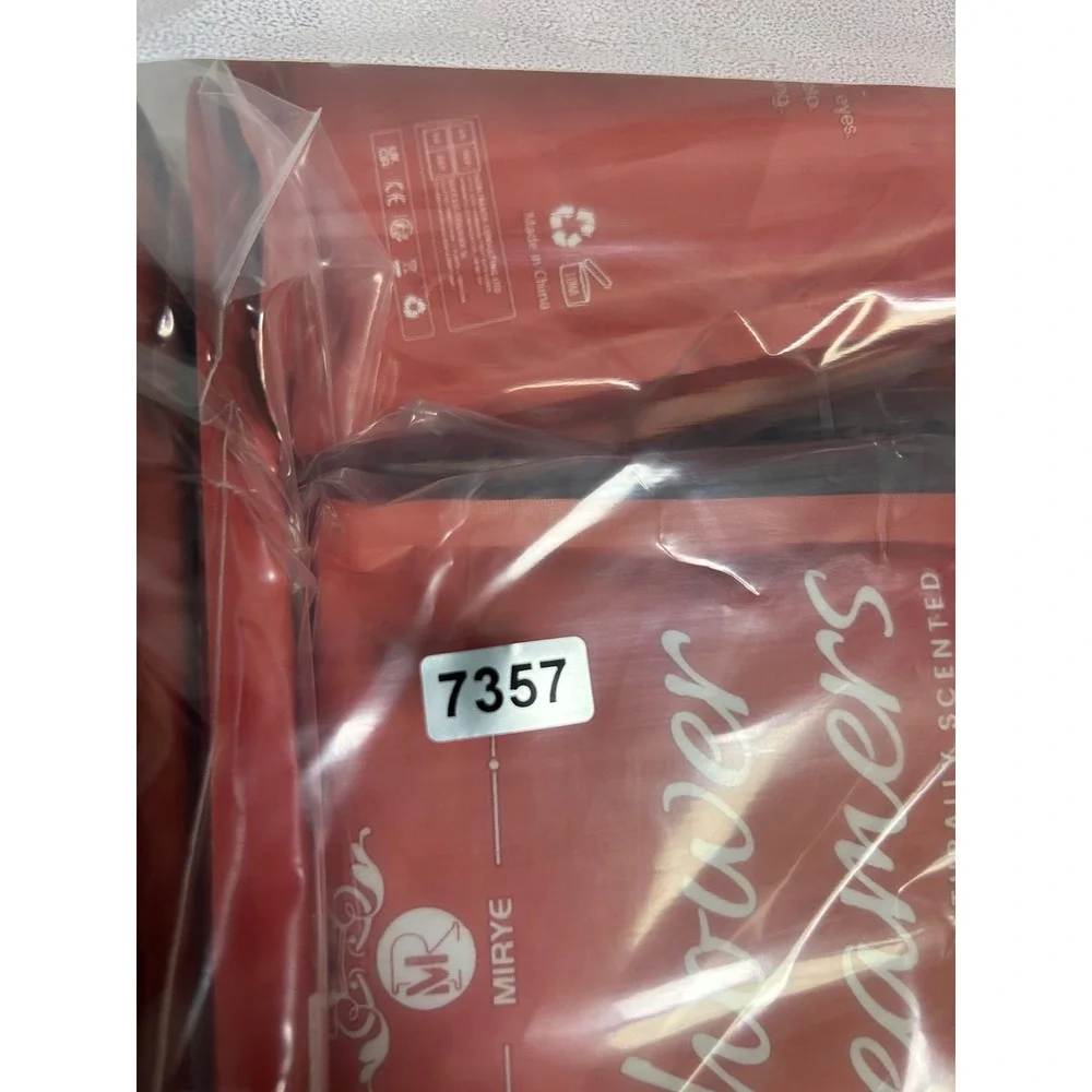 Spa Relaxation MR MIRYE Unisex 7 Pack Red Shower Steamers 42ct Naturally Scented